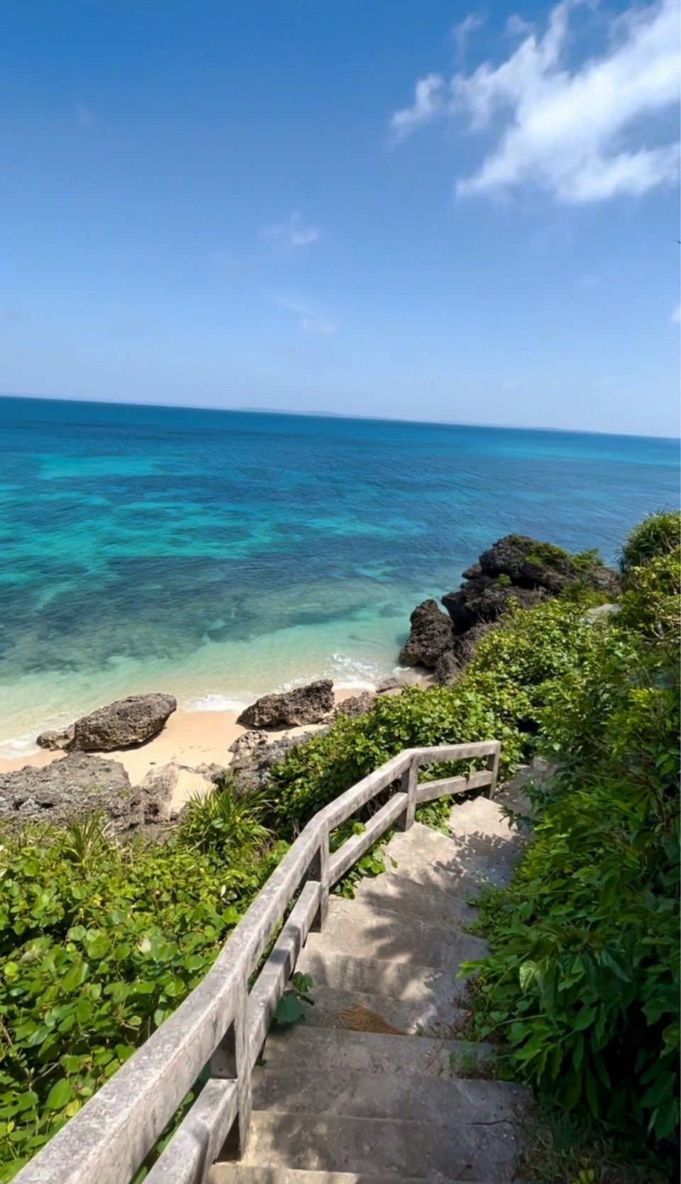 久高島の様子